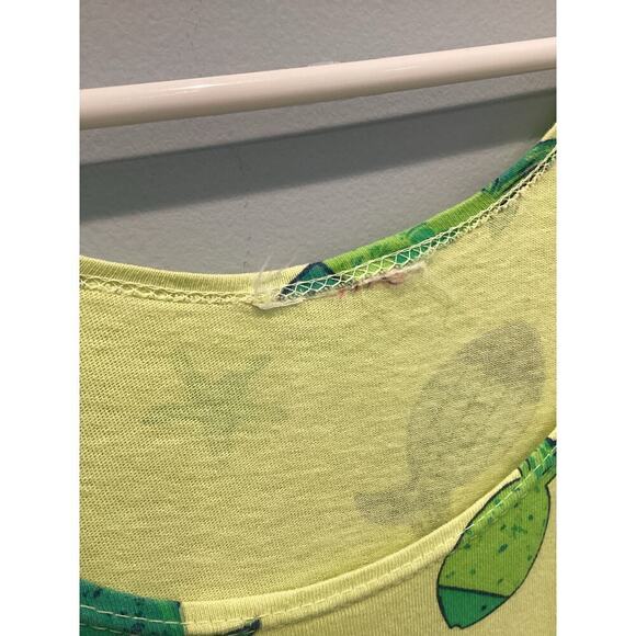 Vtg Fresh Produce Womens Maxi Dress 1X Green Fish Resort Beachy 90s Y2K Colorful - Picture 6 of 10